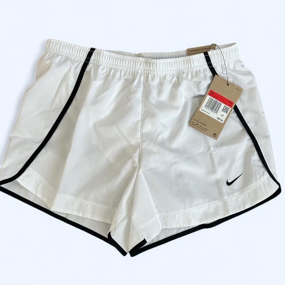 Nike Kid’s White Running Shorts
